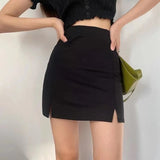 BACK TO SCHOOL OUTFITS-DOBABIES- Midnight Magic High Waist Mini Skirt