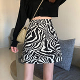 BACK TO SCHOOL OUTFITS-DOBABIES- Tiny Temptations Zebra Print Mini Skirt