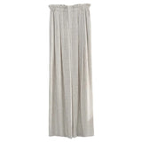 DOBABIES-Stripe Linen Cotton Long Pant Women High Waist Wide Leg Pants